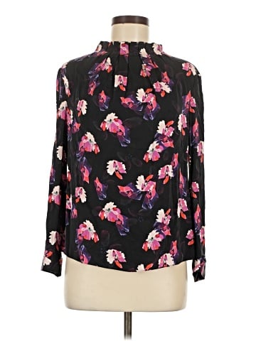 Ports 1961 Long Sleeve Silk Top (view 1)