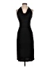 Nicole Miller 100% Polyester Solid Black Cocktail Dress Size 2 - photo 1