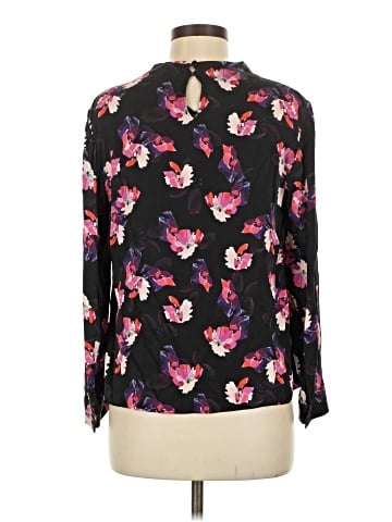 Ports 1961 Long Sleeve Silk Top (view 2)