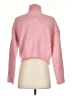Free People Solid Pink Turtleneck Sweater Size S - photo 2