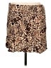 Primark 100% Viscose Animal Print Brown Casual Skirt Size 12 - photo 2