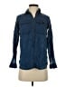 J.Crew Blue Long Sleeve Button-Down Shirt Size 00 (petite) - photo 1
