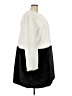 Fever 100% Polyester Ivory Coat Size 3X - photo 4