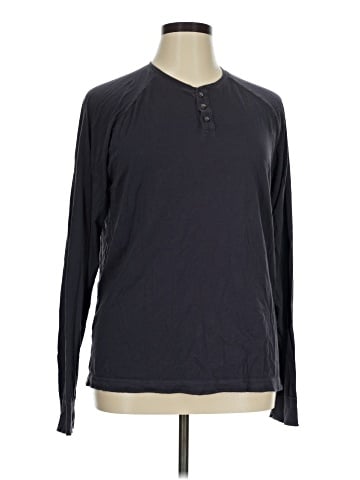 Velvet by Graham & Spencer Long Sleeve Henley (view 1)