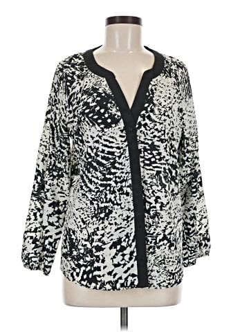 Calvin Klein Long Sleeve Blouse (view 1)