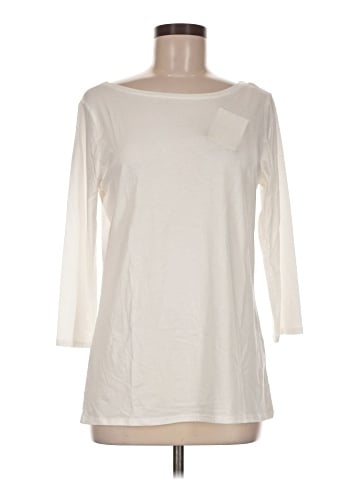 Garnet Hill 3/4 Sleeve T-Shirt (view 1)