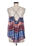 Bebe Blue Sleeveless Blouse Size M - photo 2