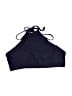 J.Crew Solid Blue Swimsuit Top Size M - photo 1