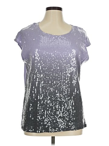Liz Claiborne Short Sleeve T-Shirt (view 1)