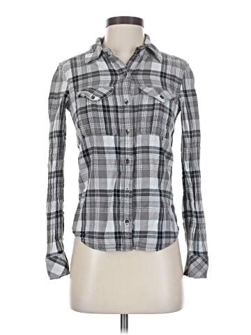 Converse Long Sleeve Button-Down Shirt (view 1)