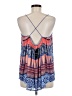 Bebe Blue Sleeveless Blouse Size M - photo 2