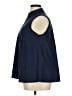 Ellos Blue Sleeveless Button-Down Shirt Size 16 - photo 5