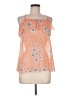 Papaya 100% Polyester Orange Sleeveless Blouse Size M - photo 1