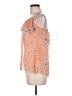 Papaya 100% Polyester Orange Sleeveless Blouse Size M - photo 5