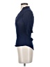 E&M Collection Blue Short Sleeve Blouse Size S - photo 5