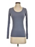 Active Basic Gray Long Sleeve T-Shirt Size S - photo 1