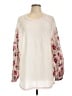 Pol Ivory 3/4 Sleeve T-Shirt Size L - photo 1