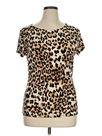 Carmen Carmen Marc Valvo Short Sleeve Top (view 1)