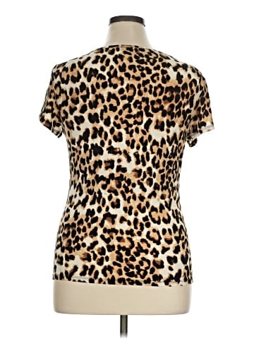 Carmen Carmen Marc Valvo Short Sleeve Top (view 2)