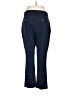 Democracy Solid Blue Casual Pants Size 16 - photo 2