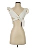 Floerns Ivory Sleeveless Blouse Size XS - photo 1