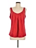St. John Red Sleeveless Blouse Size M - photo 1