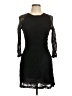 Sandro 100% Cotton Black Cocktail Dress Size Lg (3) - photo 1
