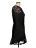 Sandro 100% Cotton Black Cocktail Dress Size Lg (3) - photo 4