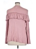 Evri Pink Long Sleeve T-Shirt Size 0X - photo 2