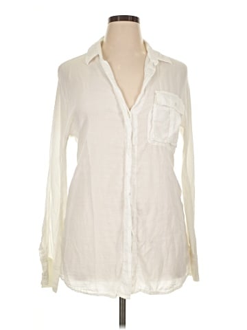 James Perse Long Sleeve Button-Down Shirt (view 1)