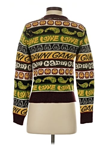 Ganni Wool Cardigan (view 2)