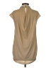 Bellatrix 100% Polyester Tan Short Sleeve Blouse Size XS - photo 2