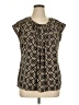 Dana Buchman Black Sleeveless Blouse Size XL - photo 1