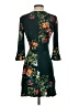 BCBGeneration Floral Green Cocktail Dress Size XXS - photo 2
