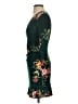 BCBGeneration Floral Green Cocktail Dress Size XXS - photo 5