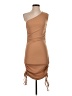Unbranded Solid Tan Cocktail Dress Size 4 - photo 1