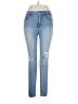 Seven7 Hearts Blue Jeans Size 10 - photo 1