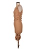 Unbranded Solid Tan Cocktail Dress Size 4 - photo 5