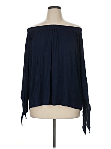 Chaps 3/4 Sleeve Blouse (view 1)