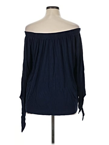 Chaps 3/4 Sleeve Blouse (view 2)