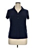 Liz McCoy Blue Short Sleeve Polo Size XL - photo 1
