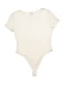 Bar III Ivory Bodysuit Size L - photo 1