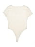 Bar III Ivory Bodysuit Size L - photo 2