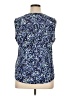 212 Collection Blue Sleeveless Blouse Size XL - photo 2