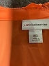 Liz Claiborne 100% Polyester Orange Sleeveless Blouse Size XXL - photo 7