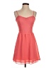 Candie's 100% Polyester Hearts Orange Cocktail Dress Size 3 - photo 1