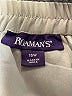 Roaman's 100% Polyester Solid Gray Formal Skirt Size 16 - photo 4