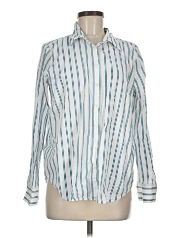 Ann Taylor Long Sleeve Button-Down Shirt (view 1)