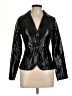Max Mara Metallic Black Blazer Size L - photo 1