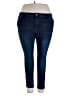 rue21 Solid Blue Jeans Size 22S - photo 1